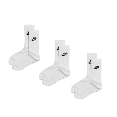 Calcetines Nike Everyday Essential Crew Socks 3 Pares Blanco