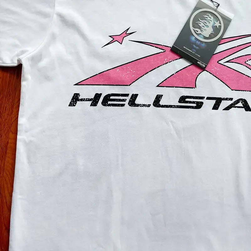 Playera Hellstar Sport Logo White