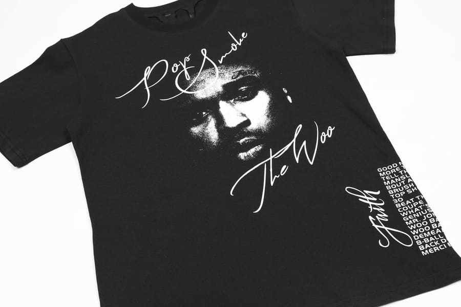 Playera Vlone x Pop Smoke "Faith"