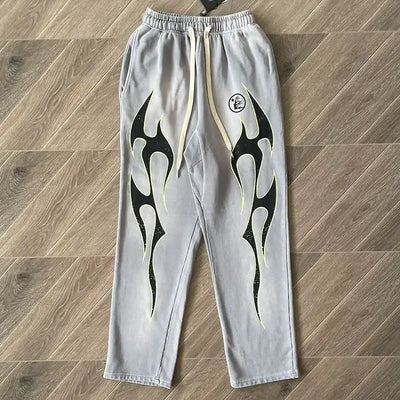 Pantalón Hellstar Grey Future Flame Grey/Green