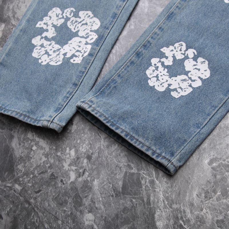 Pantalón Denim Tears x Levi's Cotton Wreath Jean Ligh Wash