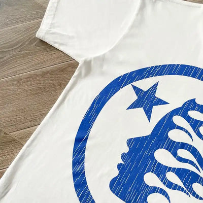 Playera Hellstar Hellstar Beat Us! White