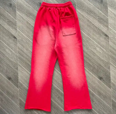 Pantalón Hellstar Red Flare Sweatpants