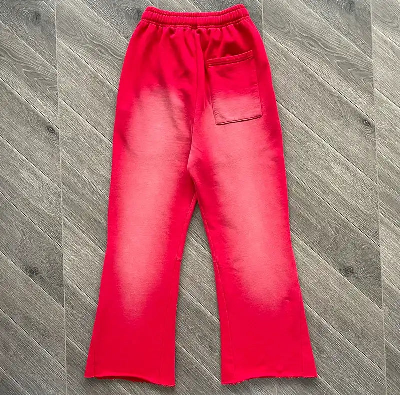 Pantalón Hellstar Red Flare Sweatpants
