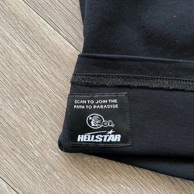 Playera Hellstar Thorn Black Red