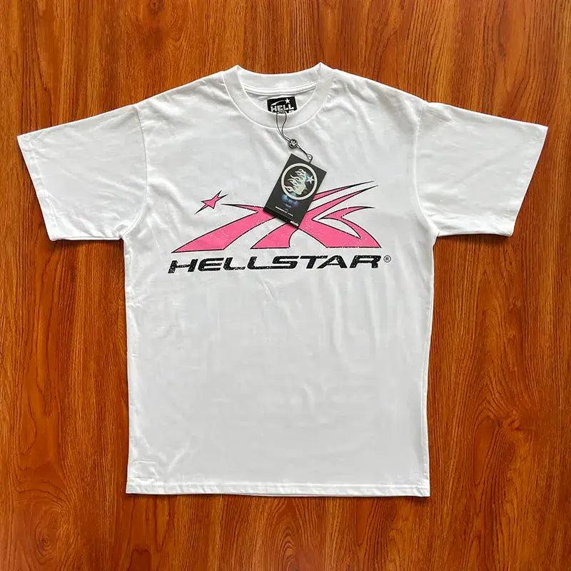 Playera Hellstar Sport Logo White