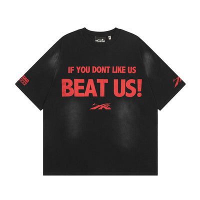 Playera Hellstar Hellstar Beat Us! Black