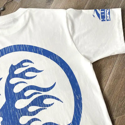 Playera Hellstar Hellstar Beat Us! White