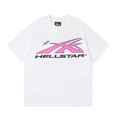 Playera Hellstar Sport Logo White