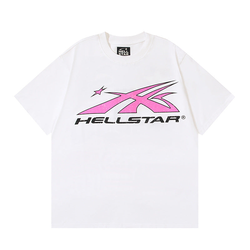 Playera Hellstar Sport Logo White