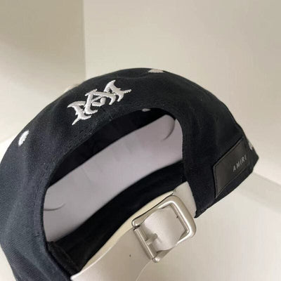 Gorra Amiri Spirit AM Logo Negro