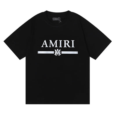 Playera Amiri Bar Logo Black