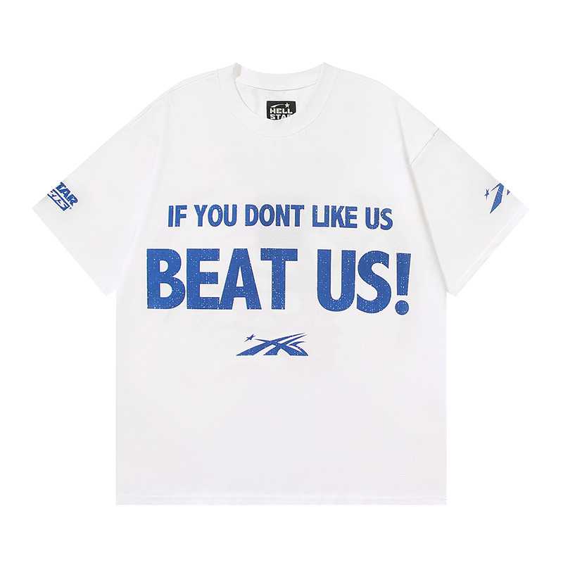 Playera Hellstar Hellstar Beat Us! White