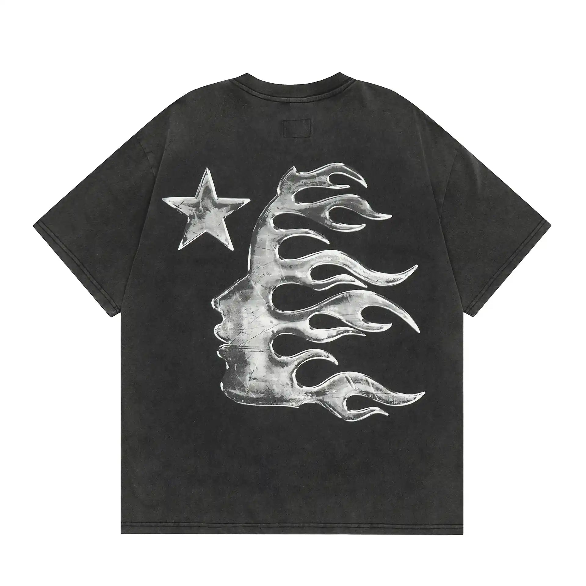 Playera Hellstar Washed Logo