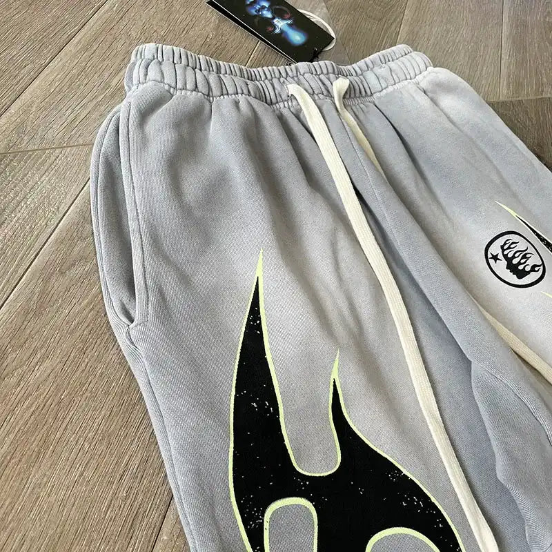 Pantalón Hellstar Grey Future Flame Grey/Green