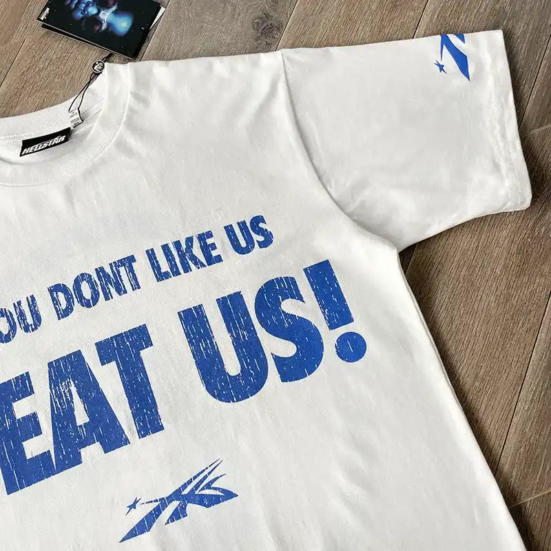 Playera Hellstar Hellstar Beat Us! White