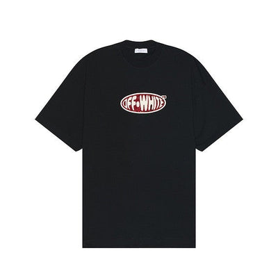 Playera Off-White Crystal Logo