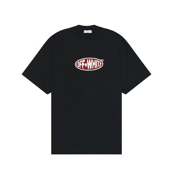 Playera Off-White Crystal Logo