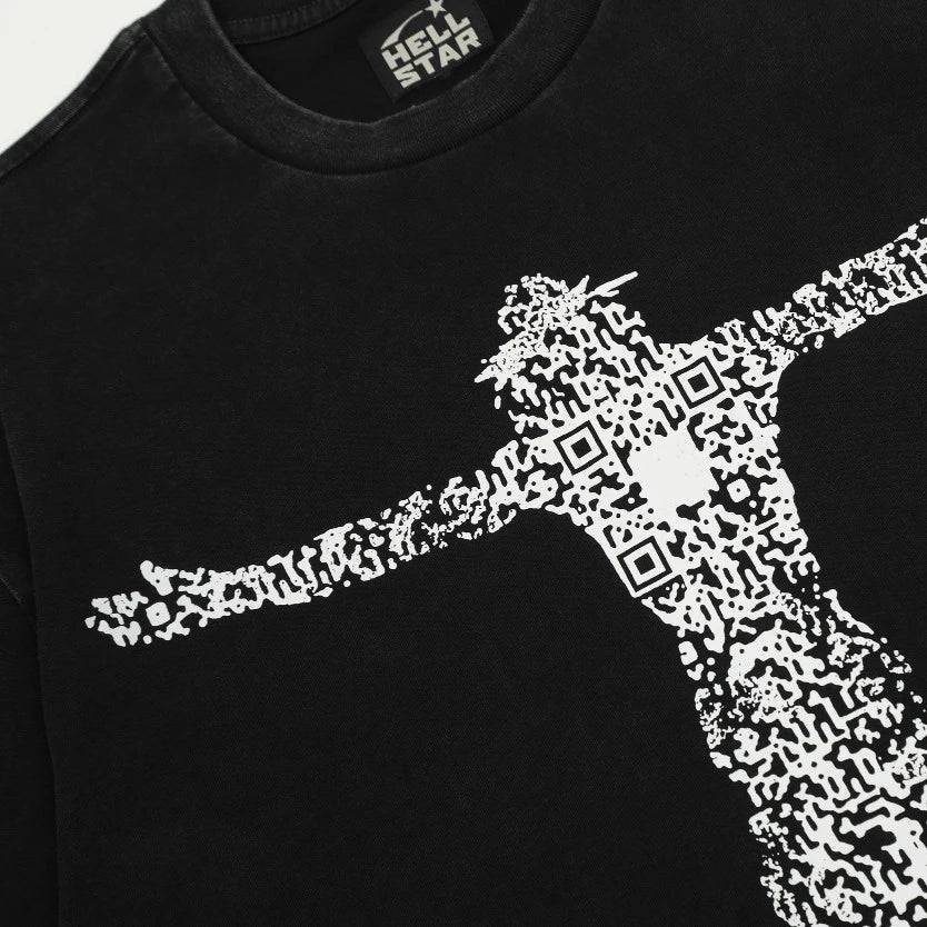 Playera Hellstar Studios QR Christ