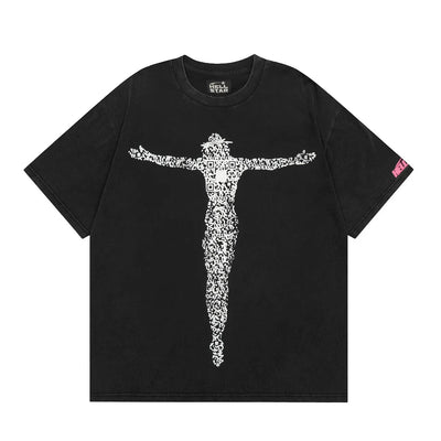 Playera Hellstar Studios QR Christ