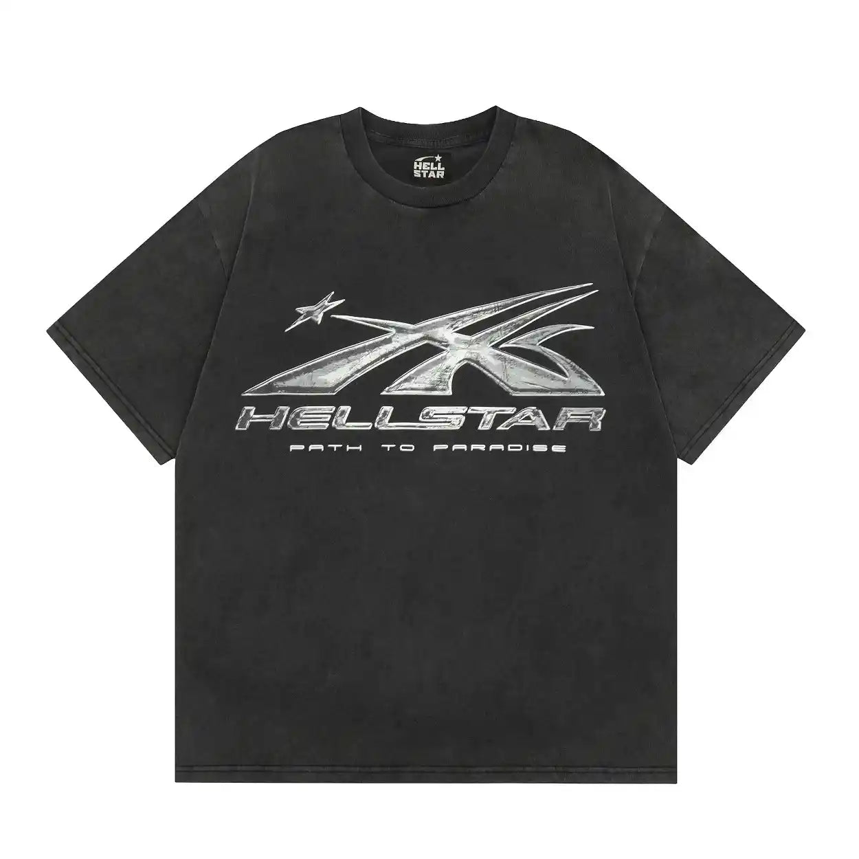 Playera Hellstar Washed Logo