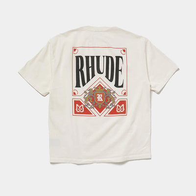 Playera Rhude Card 'Vintage White'