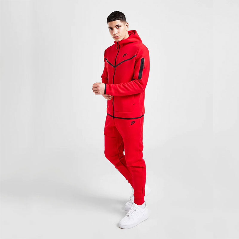 Conjunto Nike Tech Fleece Rojo