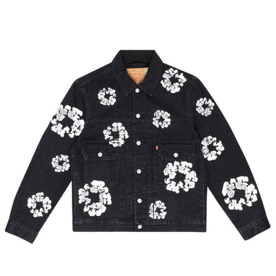 Chamarra Denim Tears x Levi's Black