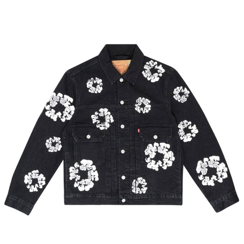 Chamarra Denim Tears x Levi's Black