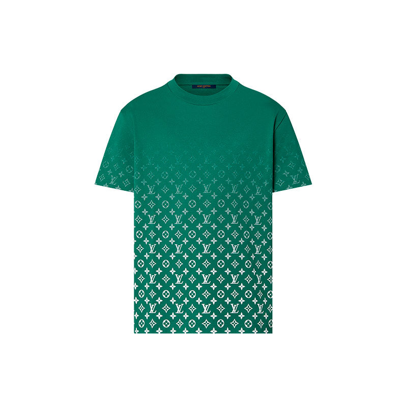 Playera Louis Vuitton LVSE Monogram Gradient Green