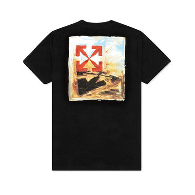 Playera Off-White Arrow On Canvas Print
