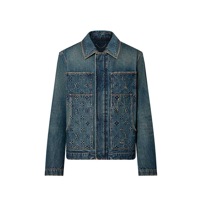 Chamarra Louis Vuitton Workwear Denim