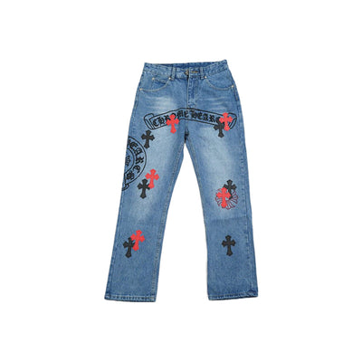 Pantalón Jeans Chrome Hearts