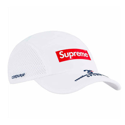Gorra Supreme Mesh Side Panel Camp Blanco
