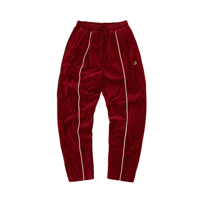 Pantalón Veludo Corteiz Vermelha