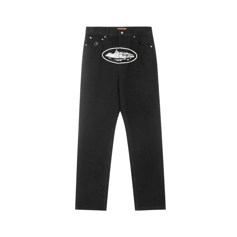 Pantalón Jeans Corteiz Negro