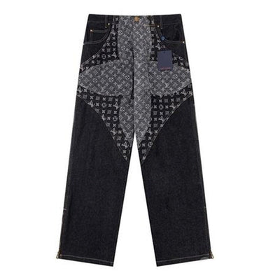 Pantalón Louis Vuitton Monogram Flower Denim