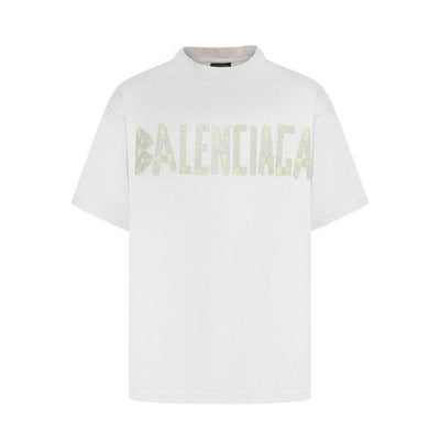 Playera Balenciaga Tape Type Blanco