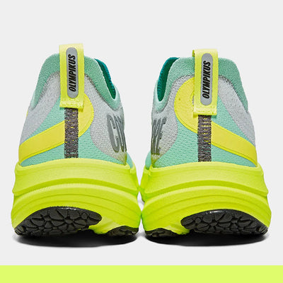 Tenis Corre 4 Gris Amarillo Premium