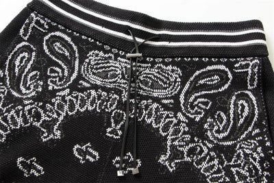 Pantalón Amiri Bandana B-Ball Sweatpants 'BlackGrey'