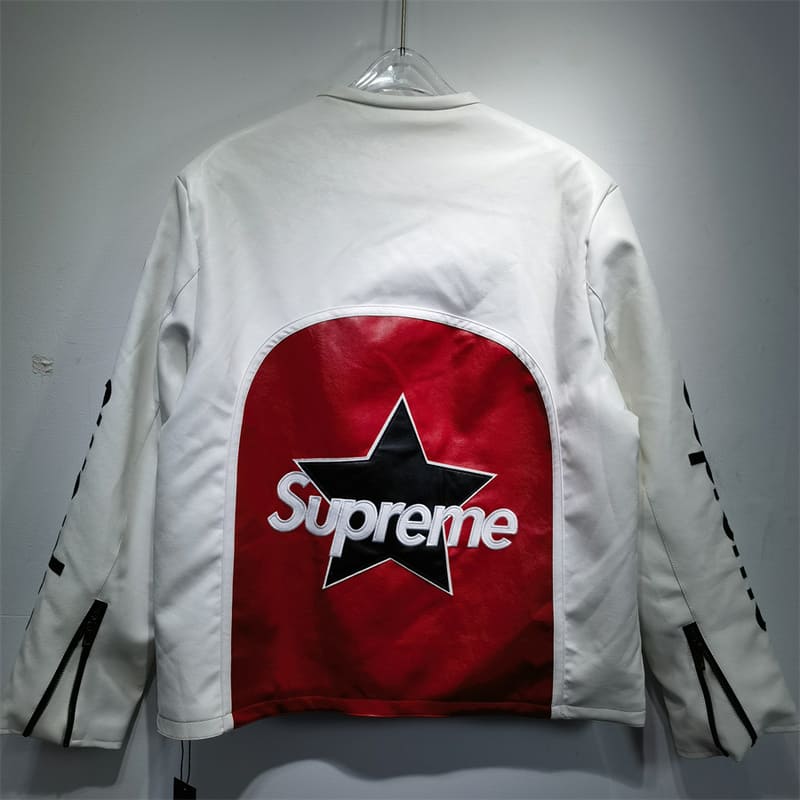 Chamarra Supreme Leather Star Vanson Biker