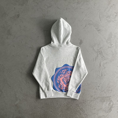 Conjunto Syna World College Logo Gris/Rosa