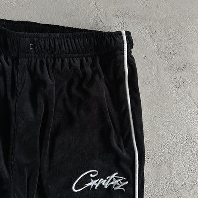 Pantalón Veludo Corteiz Preta