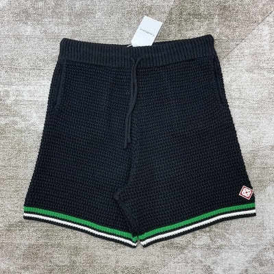 Conjunto Casablanca Crochê Negro y Verde