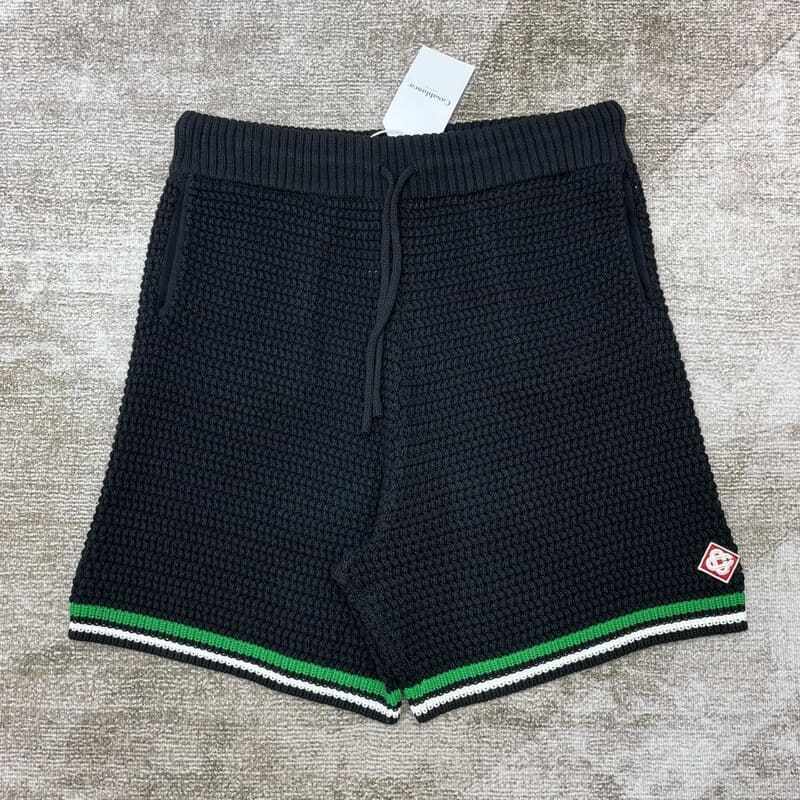 Conjunto Casablanca Crochê Negro y Verde