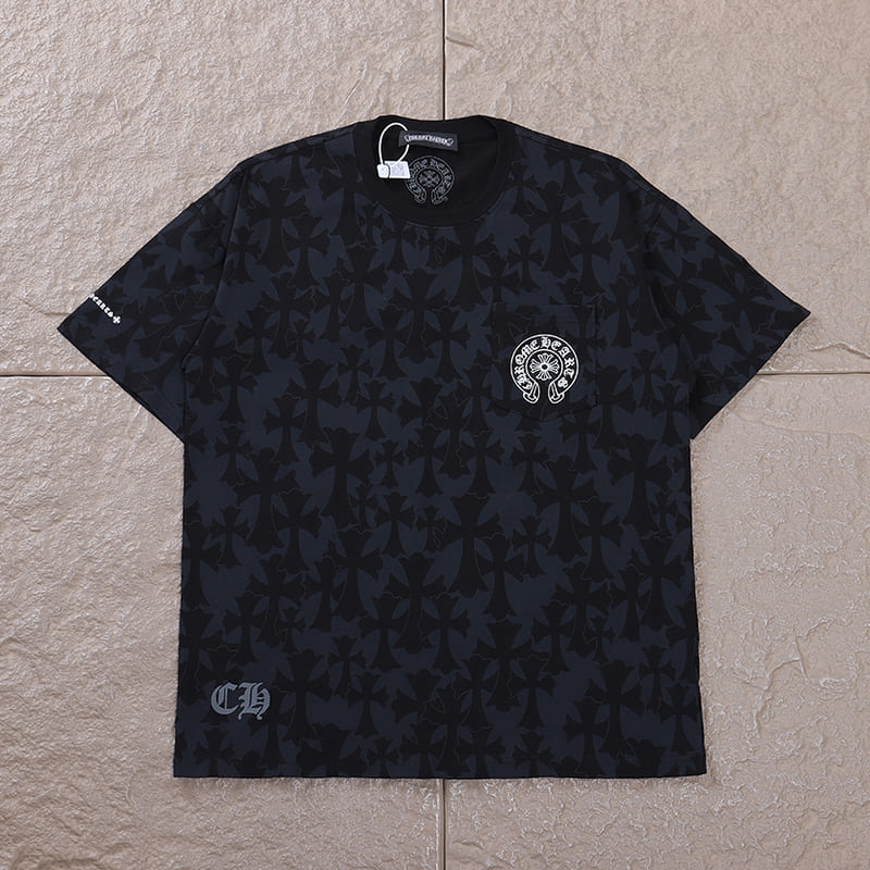 Playera Chrome Hearts Black Cross