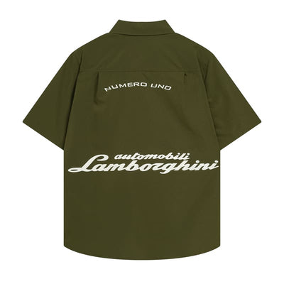 Playera Rhude x Lamborghini Verde