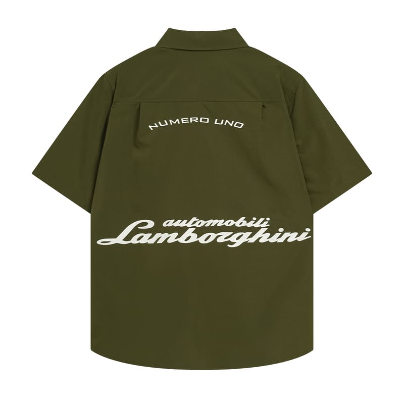 Playera Rhude x Lamborghini Verde
