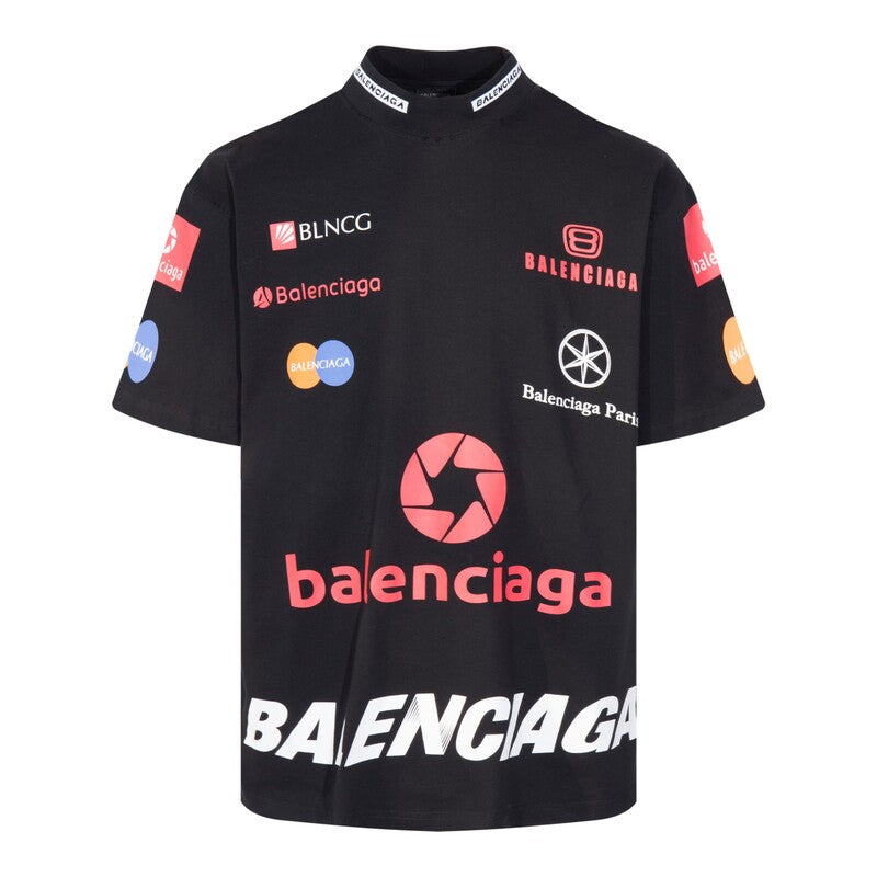 Playera Balenciaga Top League T-shirt Oversized Black
