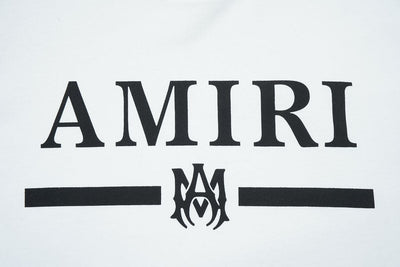 Playera Amiri Bar Logo White